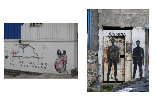 Ushuaia, art de la rue.